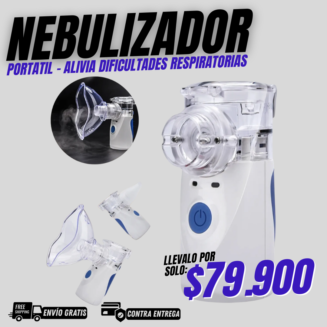 NEBULIZADOR PORTATIL I NEBULIZERPRO