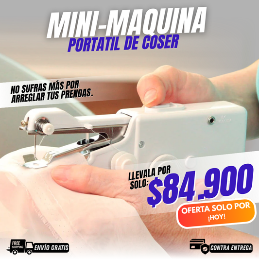 MINI MAQUINA DE COSER - PORTATIL