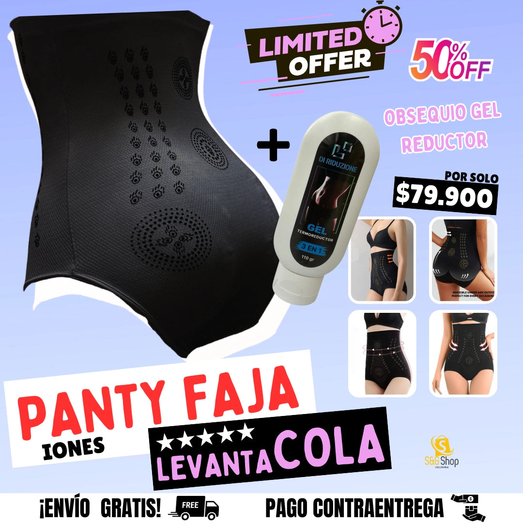 Panty Faja Iones + Gel Reductor
