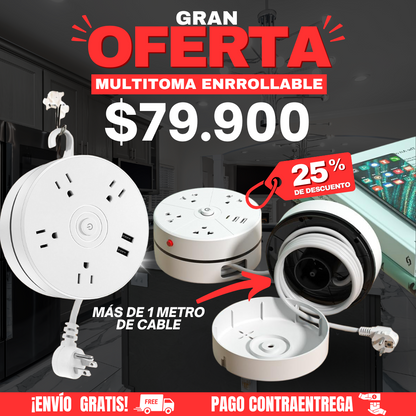 Multitoma enrollable 5 METROS